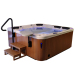 Hot tub whirlpool bathtub with led light