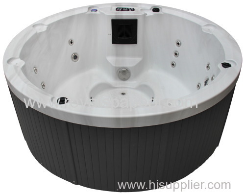2014 New Round hot tub whirlpool spa for 7 person with led light