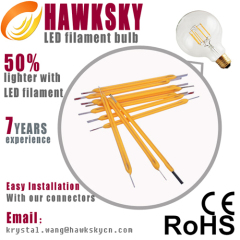 800H cost USD1 warm white led tungsten bulb