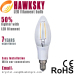 seven years save 90 ISO 9001 HOSH led tungsten bulb factory