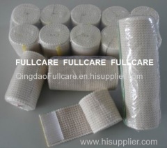 Latex free knitted Elastic bandage high quality reinforced elastic support and compression with self-closure flap