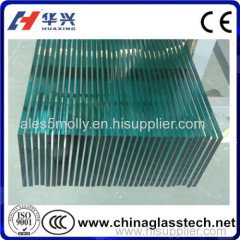 clear tempered glass panel