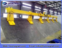 Electro permanent lifting magnet for lifting steel plate