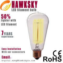 High bright low-lighting LED tungsten bulb supplier