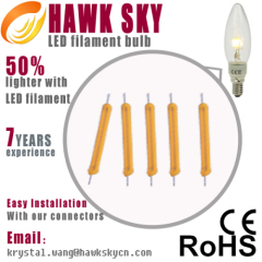 new product Energy saving orsam led tungsten bulb retailer