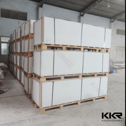 KKR wholesale glacier white acrylic solid surface