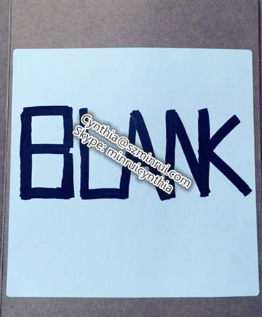 Blank Custom Size Destructive Vinyl Stickers