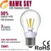 Factory directly price E27 6000k led tungsten bulb wholesaler