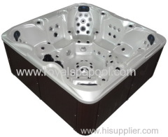 deluxe outdoor spa hot tub