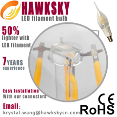 CE/ROHS 2014 NEW led tungsten bulb