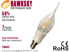 CE/ROHS 2014 NEW led tungsten bulb
