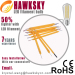 2014 New product 360degrees Clear led tungsten bulb