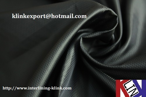 polyester woven taffeta lining