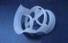 Catalyst Bed Support Media Chemical Packing 25mm Polyvinyl Chloride Conjugate Ring