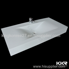 wash basin:bathroom sinks:stone sinks:solid surface sink