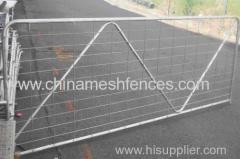 120cm pregalvanized steel farm fence gate