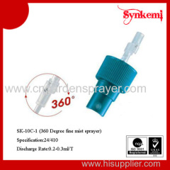 24/410 360 degree fine mist sprayer high output