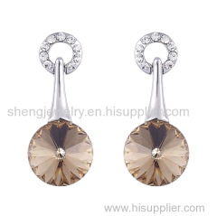 2014 Good Designs Rhinestone Earrings High Quality Jewelry