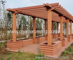 WPC Outdoor Flooring With Wood Grain Treatment