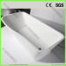 White and matt surface bathroom bathtub