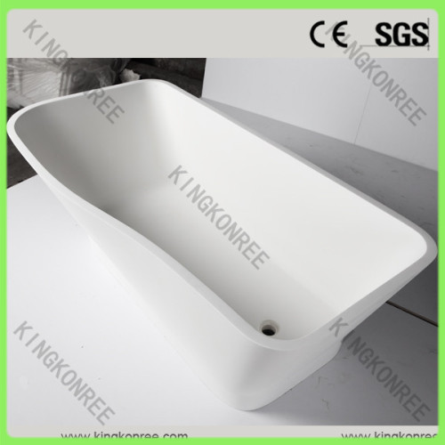 Unique design solid surface bathtub