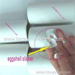 high quality large number of stock destructible vinyl paper