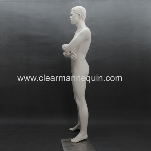 Male white FRP mannequin display
