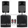 174-270MHz 8'' woofer high power Digital best Active PA Speakers with volume adjust