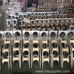 Triple Bundle Stringing Roller Pulley Blocks with Pulley Board