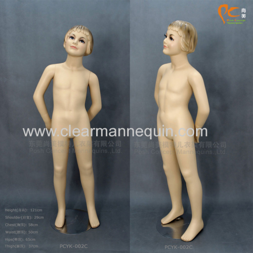 Female child size mannequins