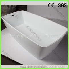 Acrylic Solid Surface Freestanding Bathtub