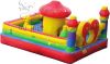 Custom Outdoor Combo Bounce House Inflatable Castle For Party