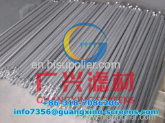 wedge wire filter elements tube