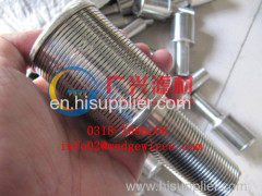 316L economical wedge wire screen nozzle strainer water filtration