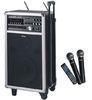 UHF Portable PA Speakers System Amplifier with DVD player