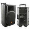 12 Woofer Echo Control Compact Plastic USB / SD Active PA Speaker Box With LCD Display , F