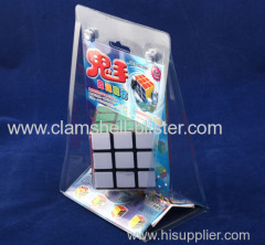 Plastic blister folded packaging fory toy