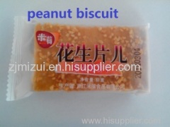 Peanut crispy salty flavor biscuit