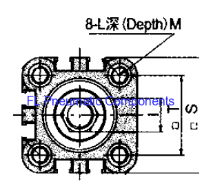 DNC Pneumatic Air Cylinders