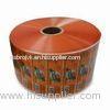 Orange Food Laminating Film Rolls / Laminate film roll 15mm -260mm width