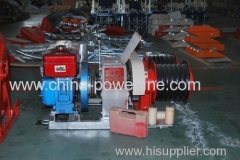 Electric Cable Pulling Winch Machine