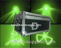 3W 532nm Stage Sound / Auto / DMX Laser Lights for Pub / bar DJ Show