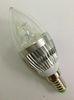 Indoor Lighting Hotel Lamp E14 / E27 LED Bulb With Transparent Cover