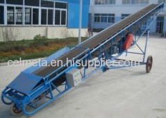 Incline Grain Belt Conveyor with Mobile Wheels On Sale
