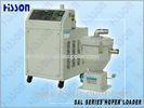 White Auto Auxiliary Equipment Vacuum Hopper Loaders For Plastics