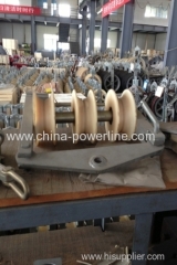 Conductor or Earth wire rope Grounding Roller