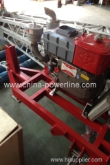 5 Ton Double Drum Diesel Engine Power Winch Cable Pulling Machine