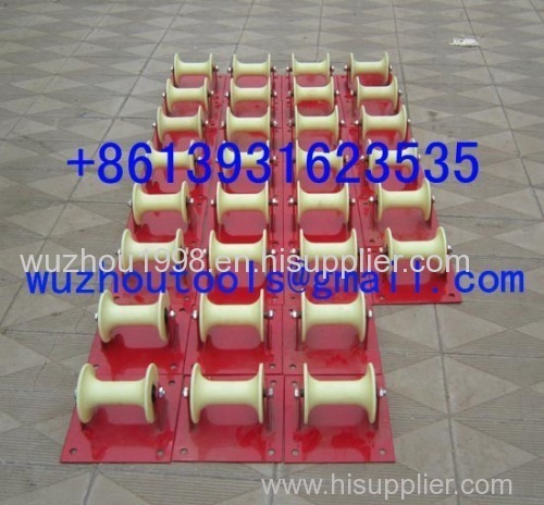 Straight Cable Roller Manhole Quadrant Roller