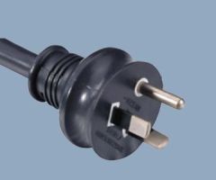 Australia Round Pin Plug Power Cord