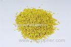 Wear resistant yellow Colored rubber granules , size 1-3mm for carpet